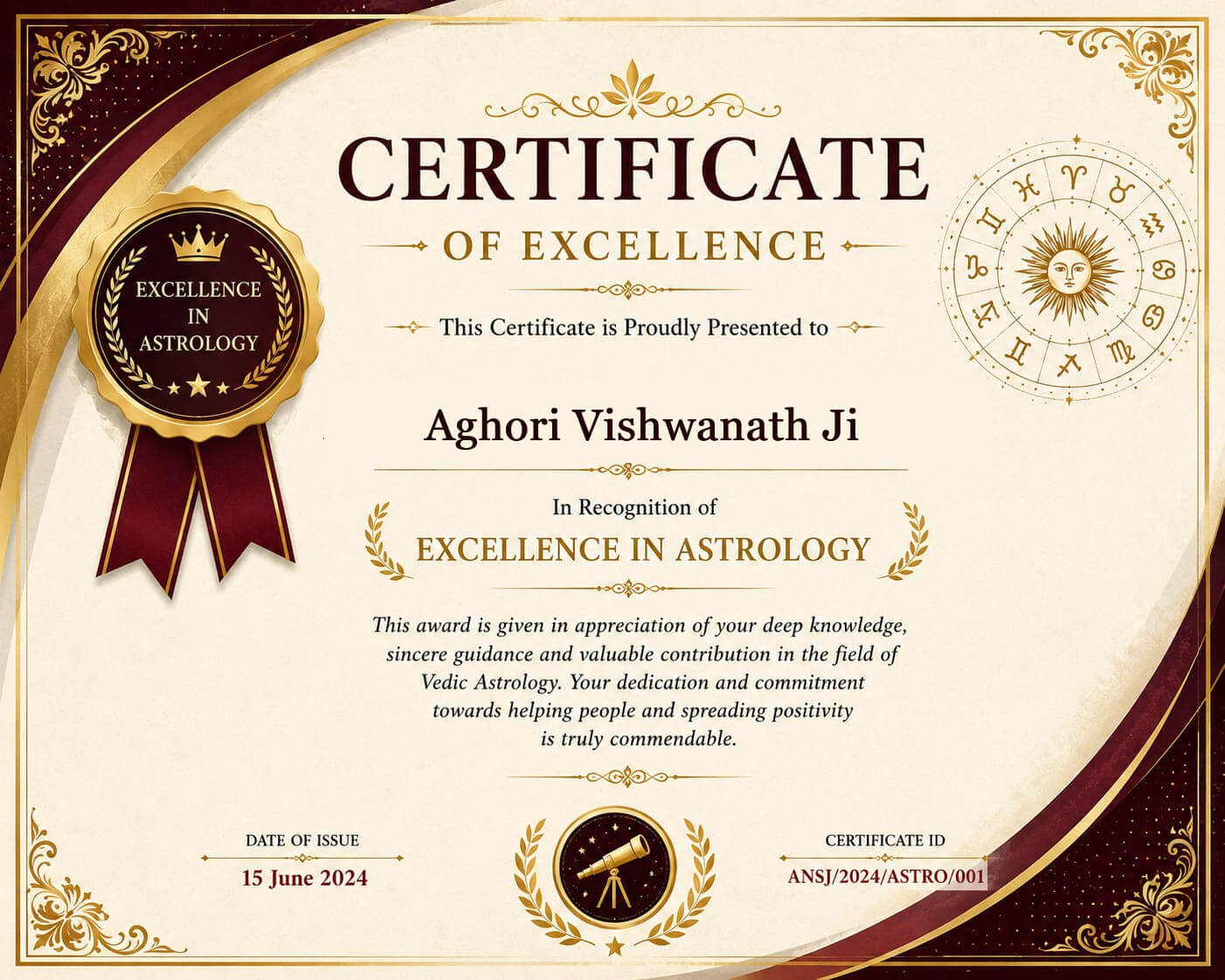 Certificate 3